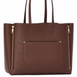Moving sale! Ann Taylor brown leather tote